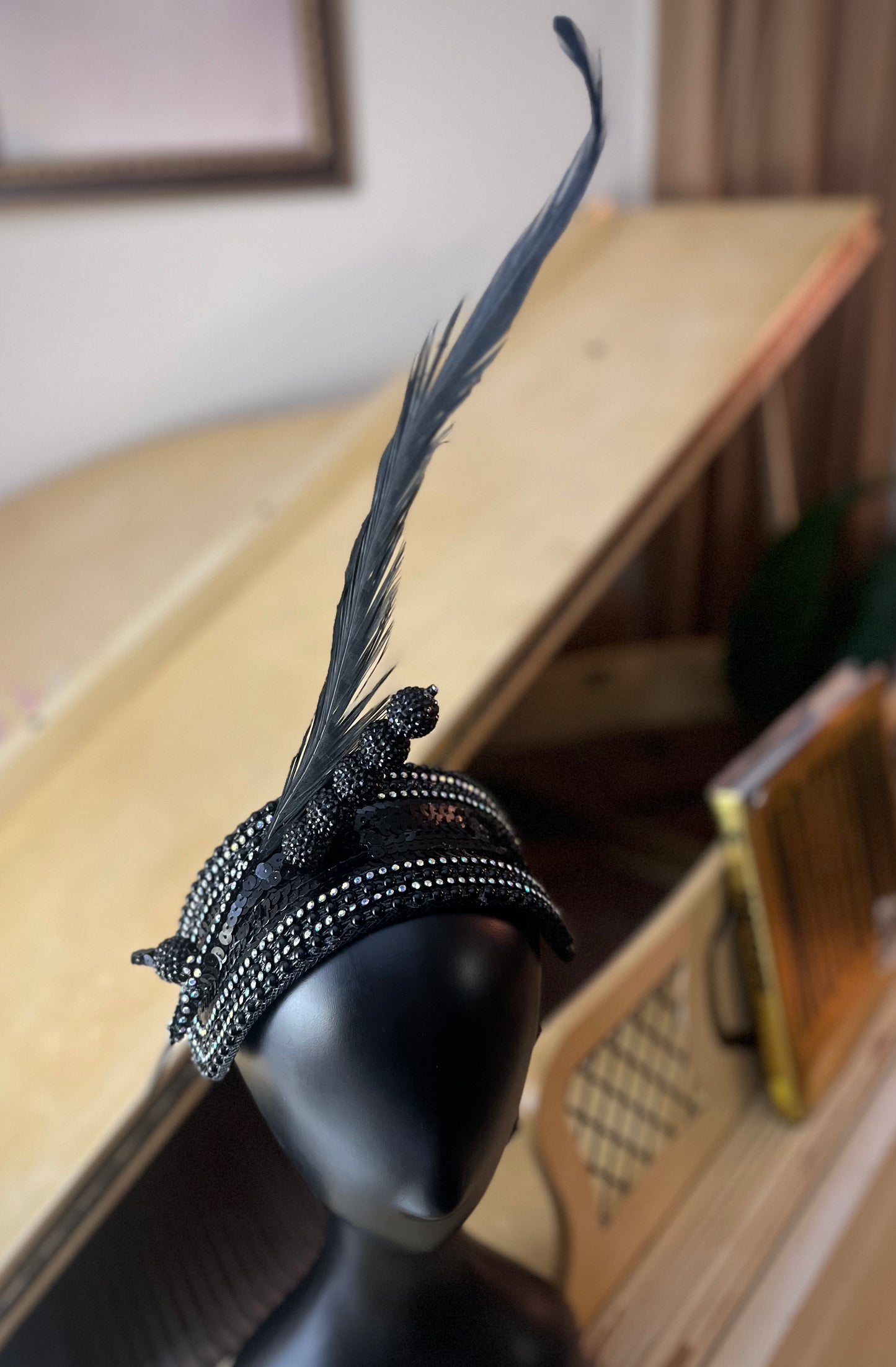 Midnight Black Headband